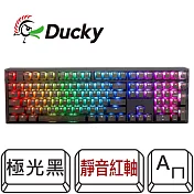 【Ducky】One 3 Aura black100% RGB 極光黑 PBT二色 機械式鍵盤 靜音紅軸