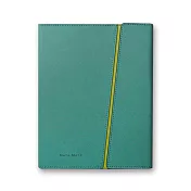 【DATA MATE 萬用手冊】DM-840 都會時尚 A5尺寸 6孔活頁夾- 湖水綠