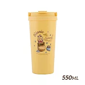 【HOUSUXI舒希】迪士尼小熊維尼系列-好提鈦瓷層保溫杯550ml-A1
