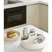 韓國原裝 LITEM〔里特〕Porta 360度旋轉多功能收納托盤 (白)