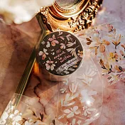 【Meow Illustration】凋零之時 亮面玫瑰金PET膠帶-特油加白墨含離型紙