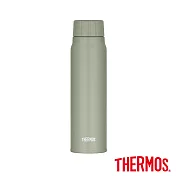 【THERMOS 膳魔師】不鏽鋼氣泡保冷隨身瓶530ml (FJK-500) 清新綠