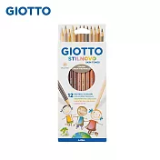 【義大利 GIOTTO】 STILNOVO 膚色彩色鉛筆12色