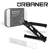 【URBANER奧本】雙頭防濺剪甲工具組 CT-01【指甲剪/指甲刀/磨甲刀】