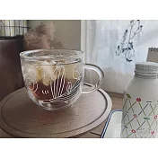 【avocado mori 森酪梨】鳥栖椛上 | 雙層把手玻璃杯