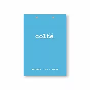 colte 上掀式筆記本 A5 100P （148x210mm）點點 藍