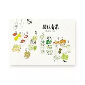 實心美術【寫旅行】明信片 11號 神社旁的青果店
