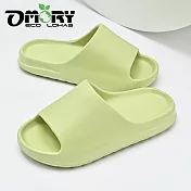 【OMORY】厚底EVA鯊魚齒拖鞋- 綠色24cm