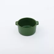 【MUJI 無印良品】炻器烤碗/L綠色