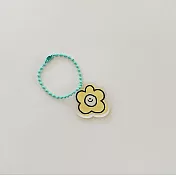 Second Morning Greenery 鑰匙圈 黃色雛菊