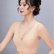 【KISSDIAMOND】果凍固定杯無痕無鋼圈內衣(KDW-6662) 3XL 膚色