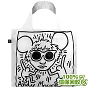 LOQI 春捲包│凱斯哈林 安迪鼠 (無扣帶、無暗袋)