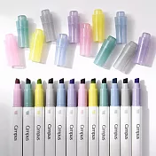 KOKUYO 柔色雙頭螢光筆(6入組)