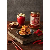 [台灣原味】辣豆瓣高粱豆腐乳380G(全素)