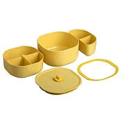 ZING日日便當盒 全配版 奶油黃