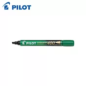 (4支1包)PILOT SCA-400-G 400型麥克筆-平頭 綠