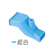【E.dot】矽膠水龍頭延伸器 (可向上噴水) 藍色