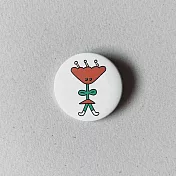 宇宙通信磁鐵小胸章| 約會花