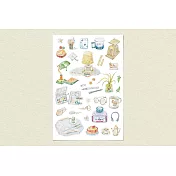 NOTHING PLANNER 轉印貼紙 午茶時光