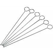 《KitchenCraft》金屬烤肉串叉6入 | 燒烤串叉 烤肉用具 中秋節 露營烤肉 BBQ - 20cm