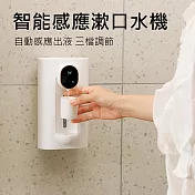 【美好家 Mehome】智慧感應漱口水機 壁掛/三檔調節 白色(USB充電)