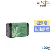 娜爵有機植物炭阿勒坡皂100g