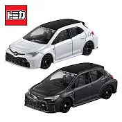 【日本正版授權】TOMICA 多美小汽車 兩款一組(一般+初回特別式樣)- NO.52 豐田 GR COROLLA