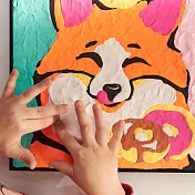 【OKTO心靈畫布】動物數字|DIY輕黏土 狐狸