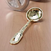 【日本青芳製作所】英式不鏽鋼 咖啡湯匙15cm ‧ 金