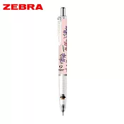 ZEBRA限定版 不易斷芯自動鉛筆 0.5 生日花 粉紅