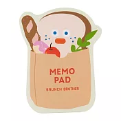 【日本Mark’s】× Brunch Brother 早午餐兄弟 造型便條本 ‧ 吐司