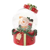 【日本Mark’s】禮物造型水晶球S ‧ 雪人