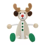 【日本Mark’s】Hracky迷你聖誕木偶擺飾 ‧ 馴鹿/木頭色