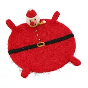 【日本Mark’s】Felt & Knit手工羊毛氈聖誕扁扁杯墊 ‧ 聖誕老人