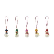 【日本Mark’s】Felt & Knit手工羊毛氈聖誕吊飾5入組 ‧ 雪人