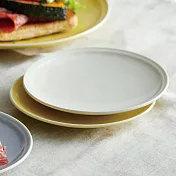 【日本Aito製作所】美濃燒｜典雅素色 陶瓷淺盤14cm ‧ 珍珠白