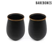 【兩入一組】Barebones CKW-389 琺瑯不倒翁杯組 Enamel Tumbler Set (16oz) / 城市綠洲 (杯子 茶杯 水杯 琺瑯杯) 炭灰