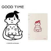 KOKUYO Noritake聯名Ⅲ 4孔活頁本 A5-紅