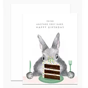 【 Dear Hancock 】Another Grey Hare 生日卡 #gc_401