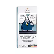 《比利時Dolfin》海鹽70%黑巧克力70g(到期日2024/10/31)