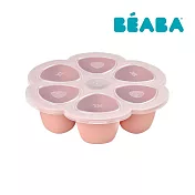 BEABA 矽膠分格儲存盒- 粉紅(6x150ml)