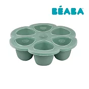 BEABA 矽膠分格儲存盒(6x90ml)-鼠尾草綠