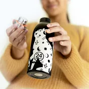 義大利 24Bottles 不鏽鋼雙層保溫瓶 500m - 星空貓