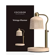 【COCODOR】可調式復古融燭燈- 奶油色