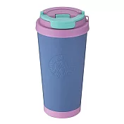 [星巴克]Delma女神不鏽鋼杯 粉紫色