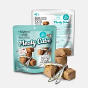 Natural Kitty 自然小貓 - 100%天然鮮肉塊 鮪魚鯷魚雙拼｜60g（犬貓通吃）