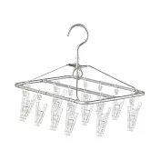 【MUJI 無印良品】鋁角衣架.PC衣夾.16夾