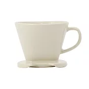 【MUJI 無印良品】炻器咖啡濾杯灰米