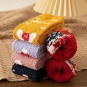 JDS.SOCKS 珊瑚絨加厚聖誕親子襪   * (三雙一組，不挑)