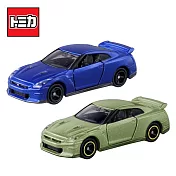 【日本正版授權】TOMICA 多美小汽車 兩款一組(一般+初回特別式樣)- NO.23 NISSAN GT-R